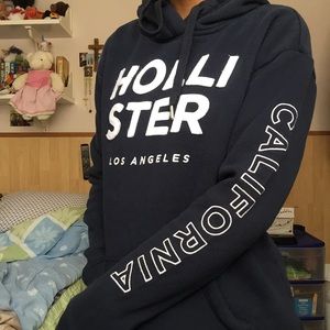 Hollister Navy Blue Hoodie